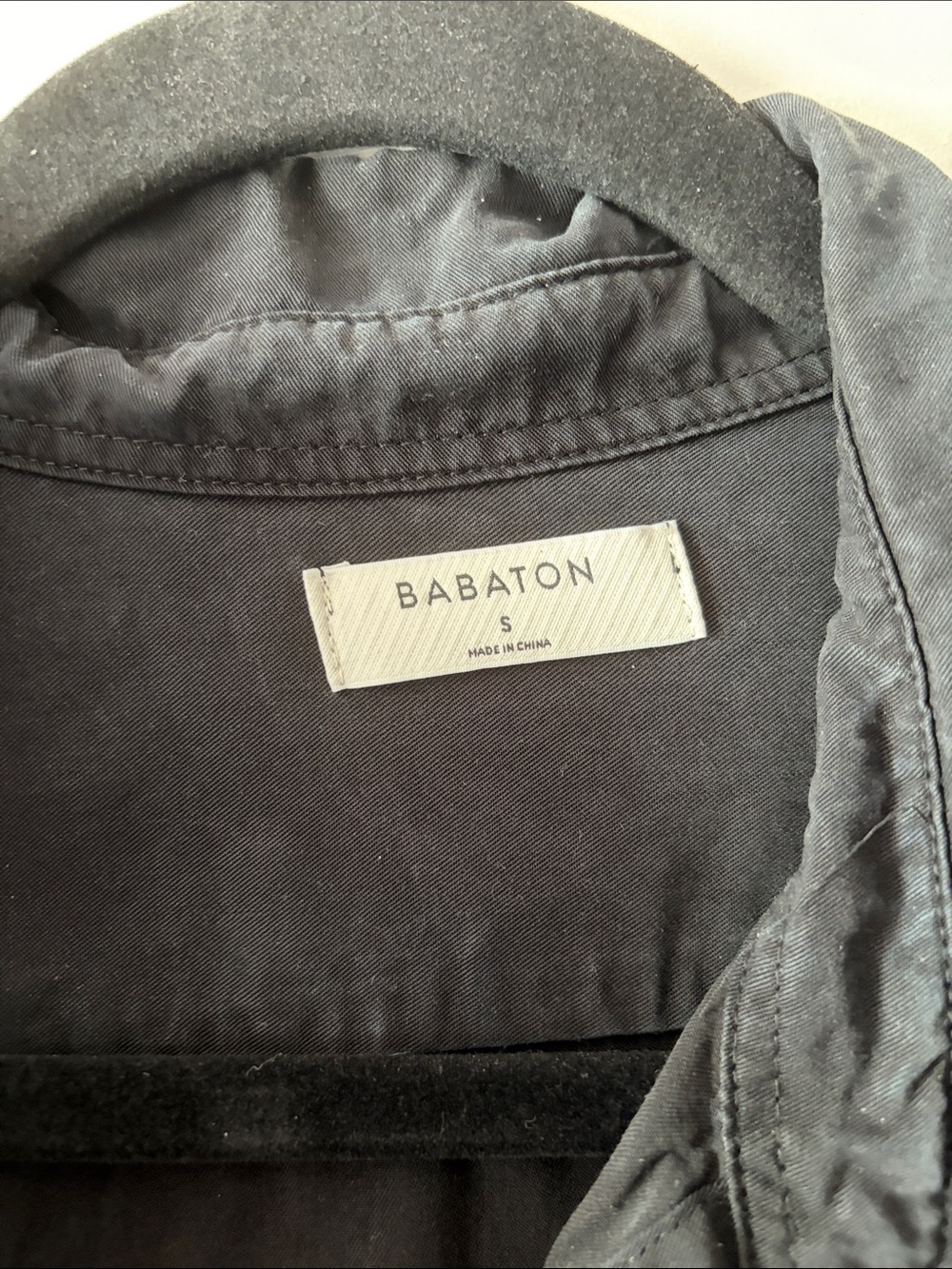 Aritzia Black Utility Button-Up Shirt - Picture 2 of 6